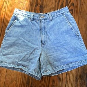 High waisted retro shorts